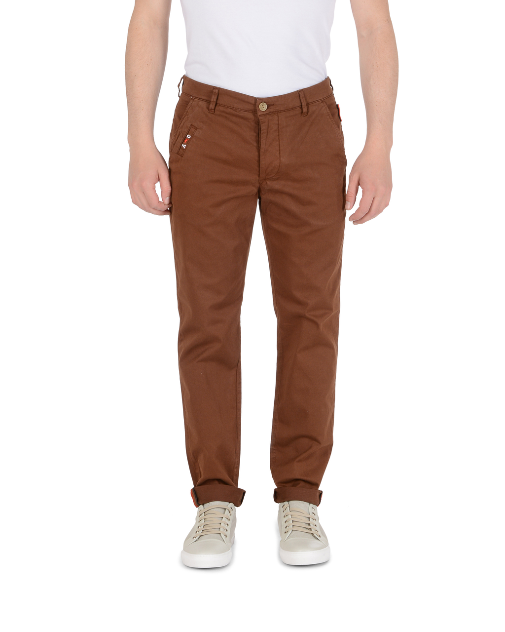 Pantaloni da uomo Andrew Charles Regular Fit RAMY BROWN