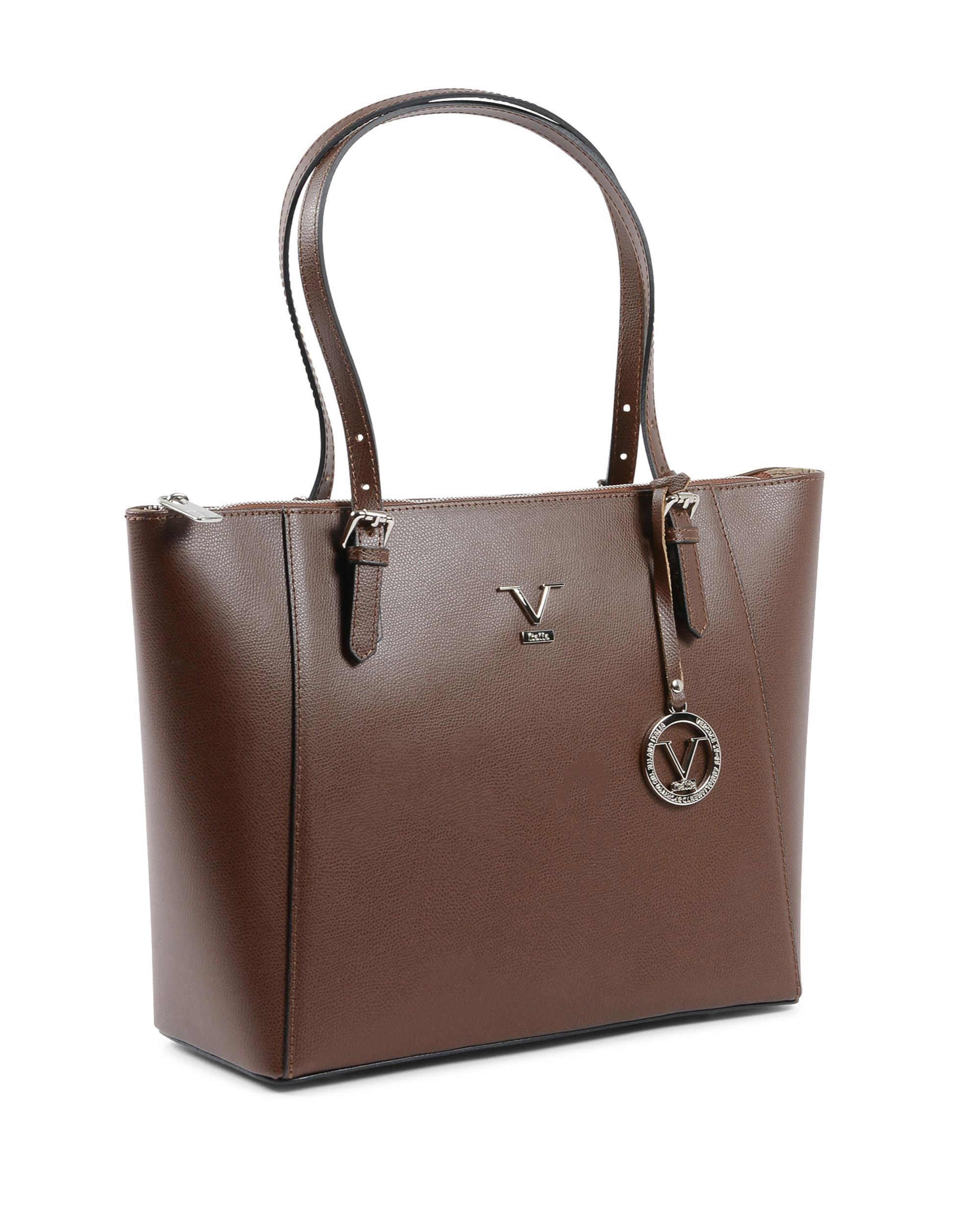 Borsa Donna V Italia Marrone Scuro V09 PALMELLATO CIOCCOLATO