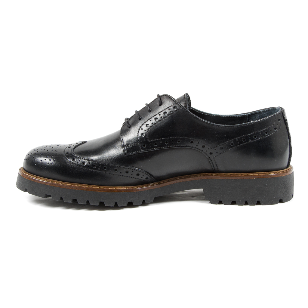 Andrew Charles Scarpa Brogue da Uomo Nera EDWIN
