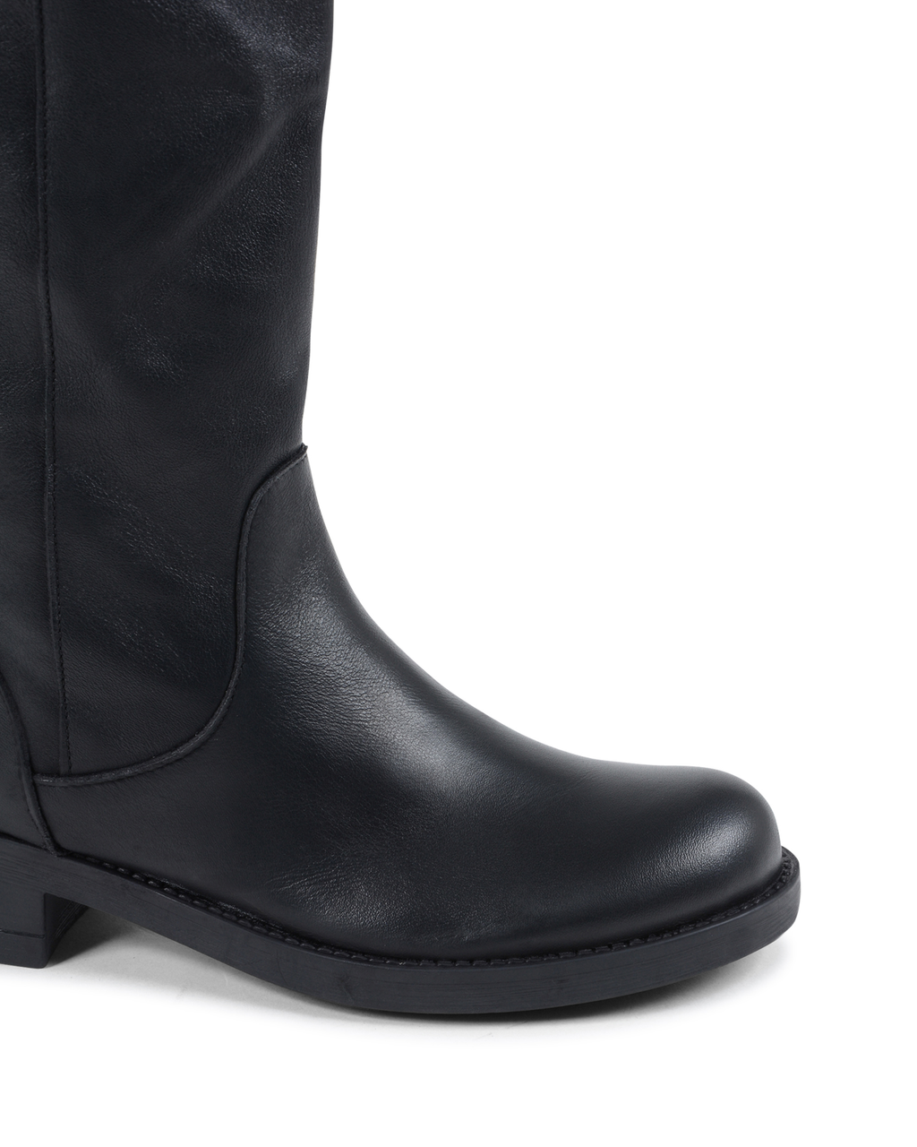 19V69 Italia Womens High Boot Black 023 VITELLO NERO