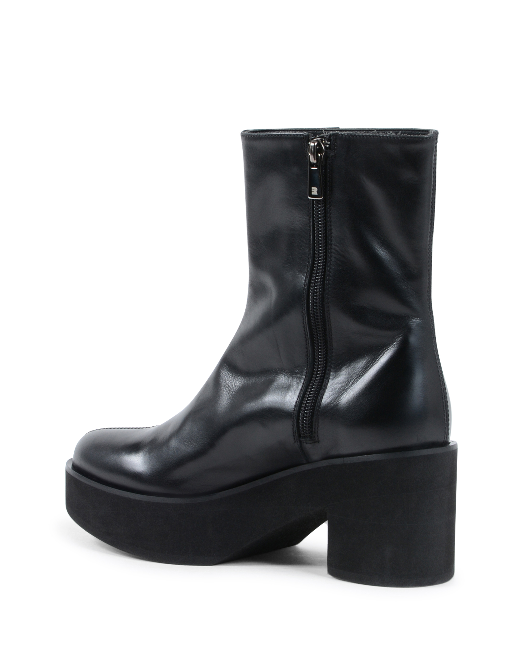 Fratelli Rossetti Womens Short Boot Black 75435 VELVETY NERO