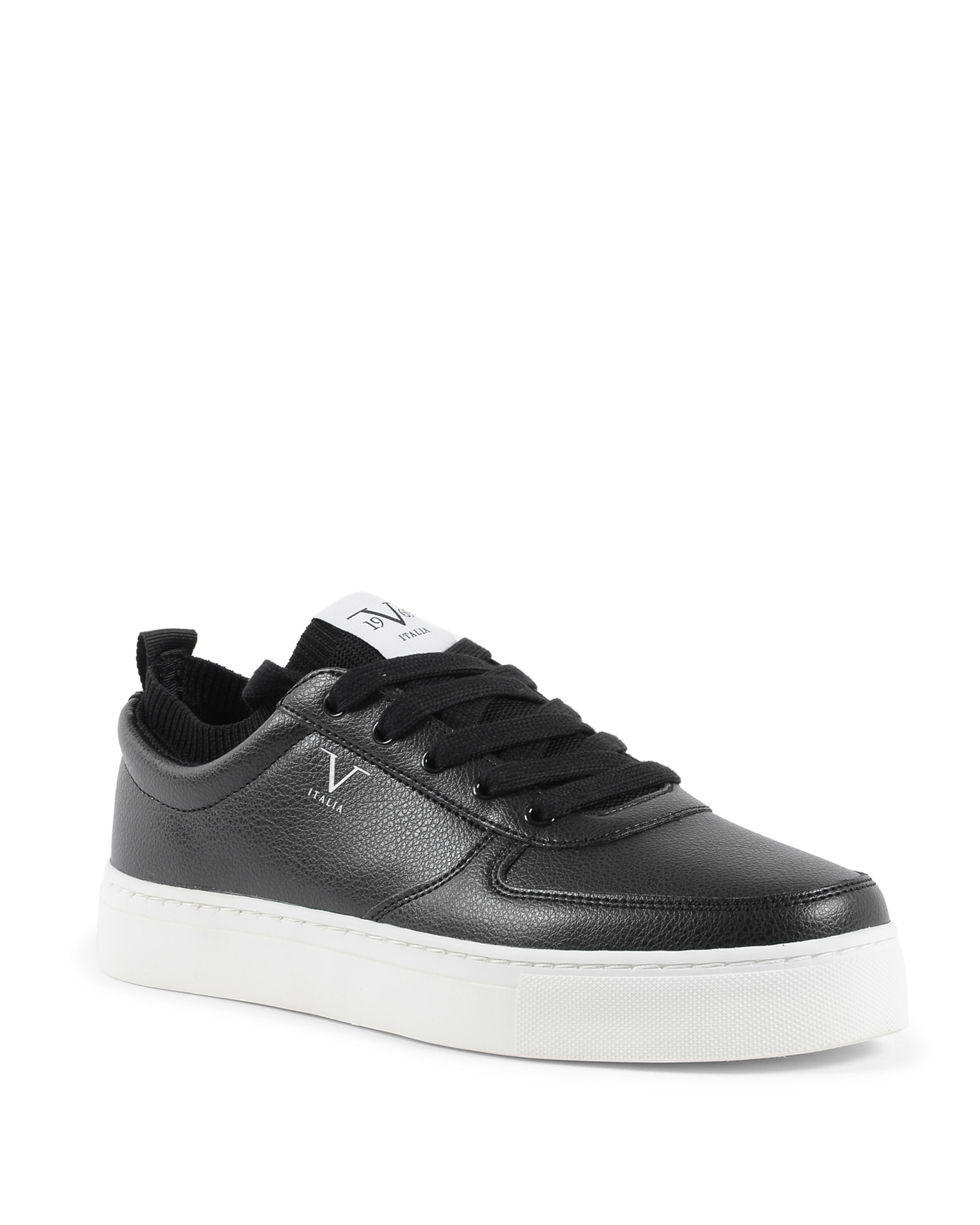 19V69 Italia Sneaker da uomo nera VI21SC0005 NERO