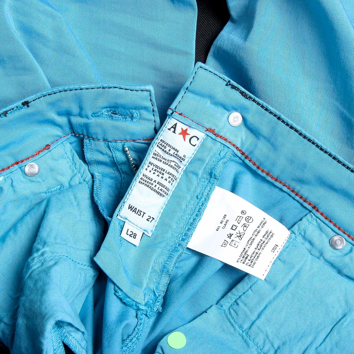 Pantaloni da donna Andrew Charles Azzurro CLAIRE