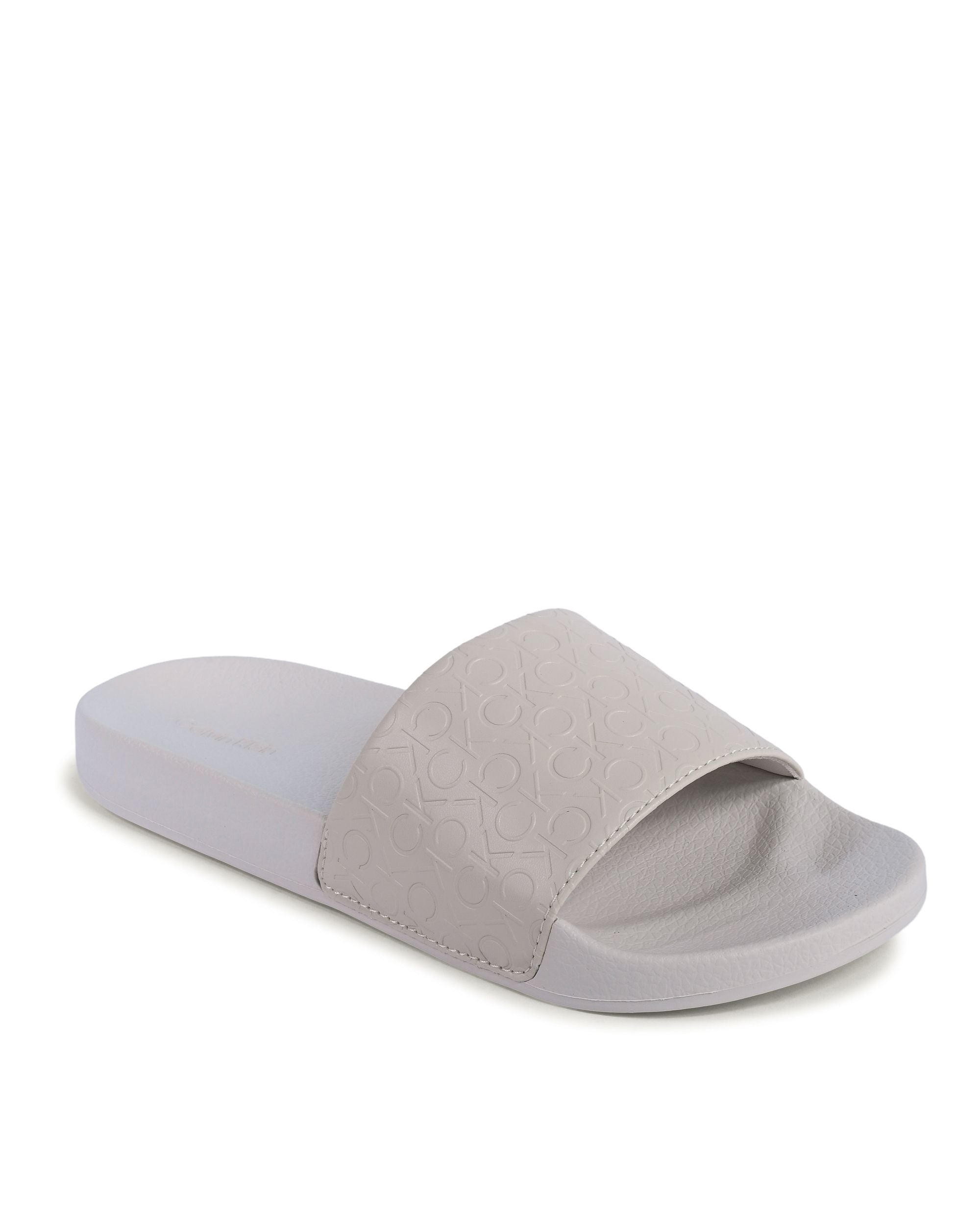 Ciabatte Calvin Klein da donna beige HW0HW01624ACG