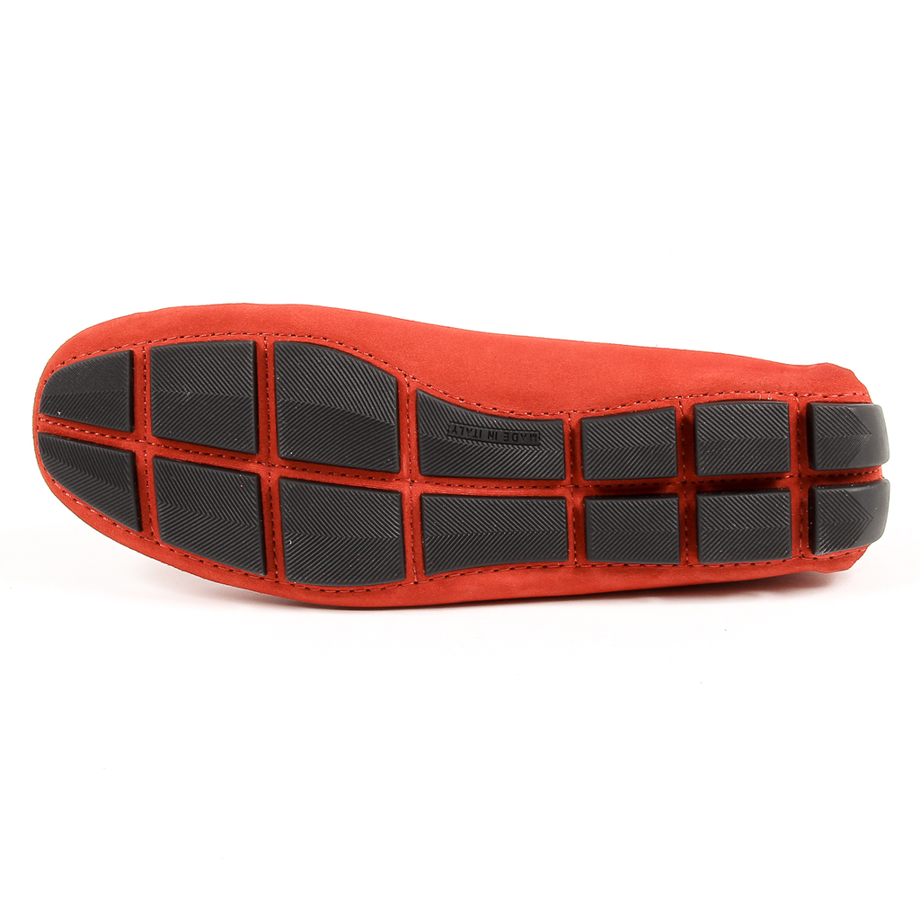 Mocassino da uomo V 1969 Italia Rosso OPACO