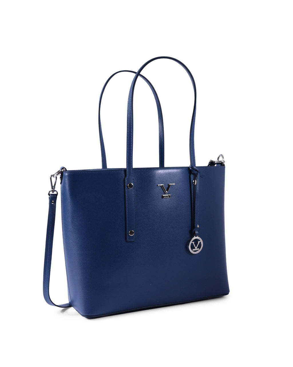 Borsa a mano da donna V Italia CB1070 SAFFIANO JEANS
