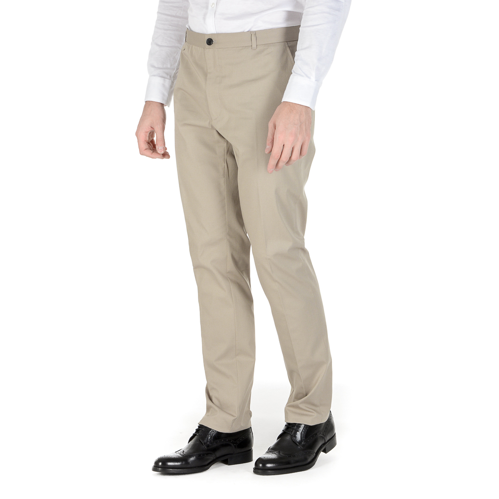 Pantaloni da uomo Hugo Boss Beige HELDOR