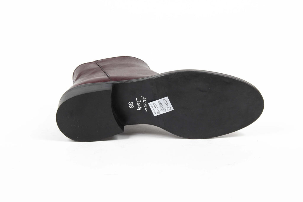 Stivaletto Donna V 1969 Italia C13 VITELLO VIOLA
