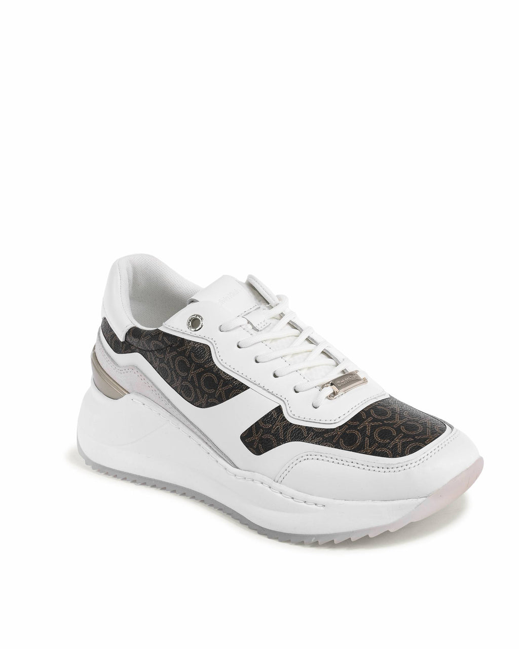 Calvin Klein Sneaker da donna bianca HW0HW012720K4