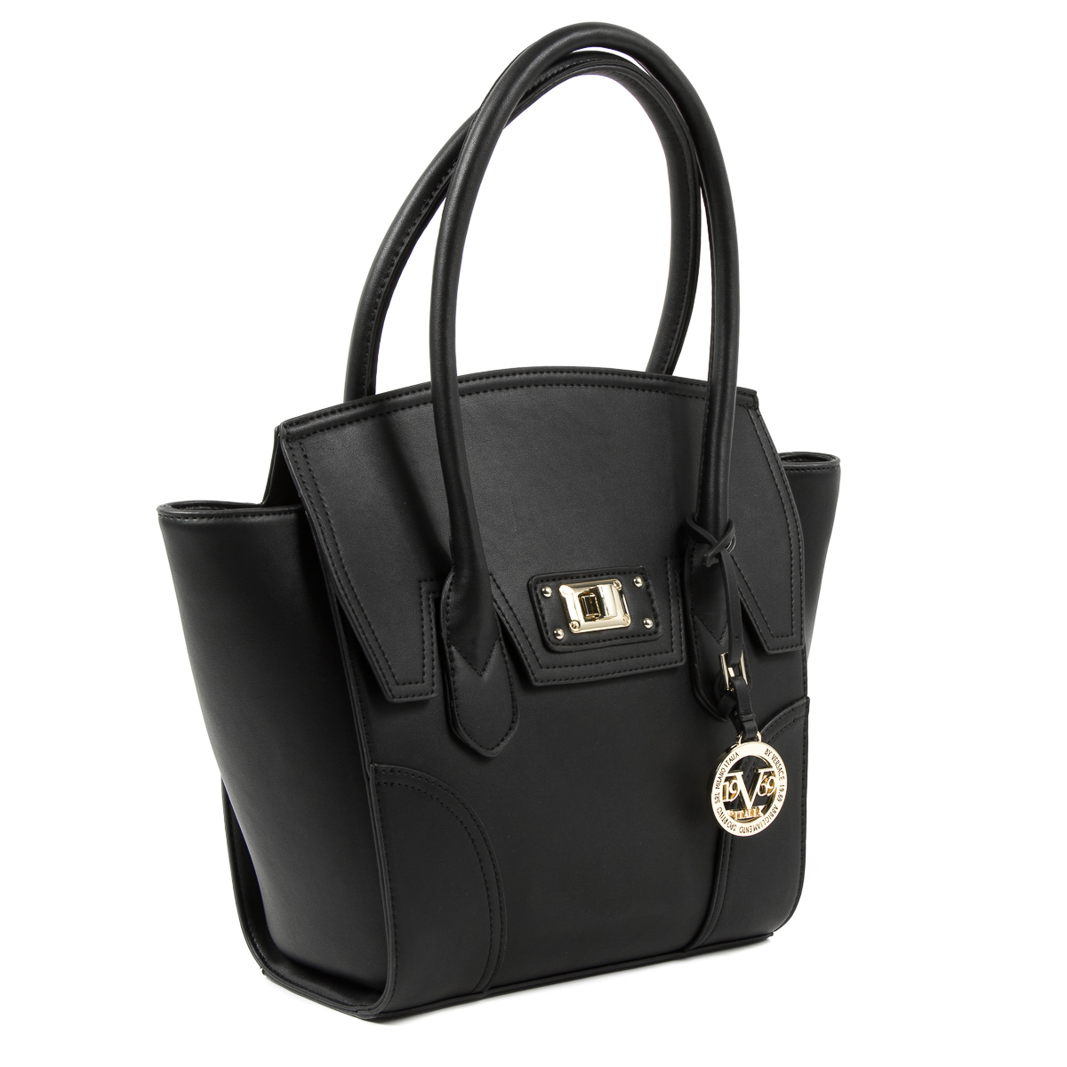 V 1969 Italia Borsa da donna nera SALLY