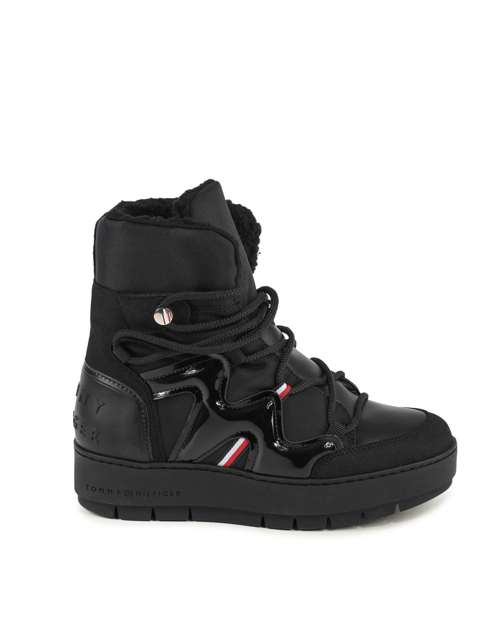 Tommy Hilfiger Stivali da donna NERO FW0FW07852BDS