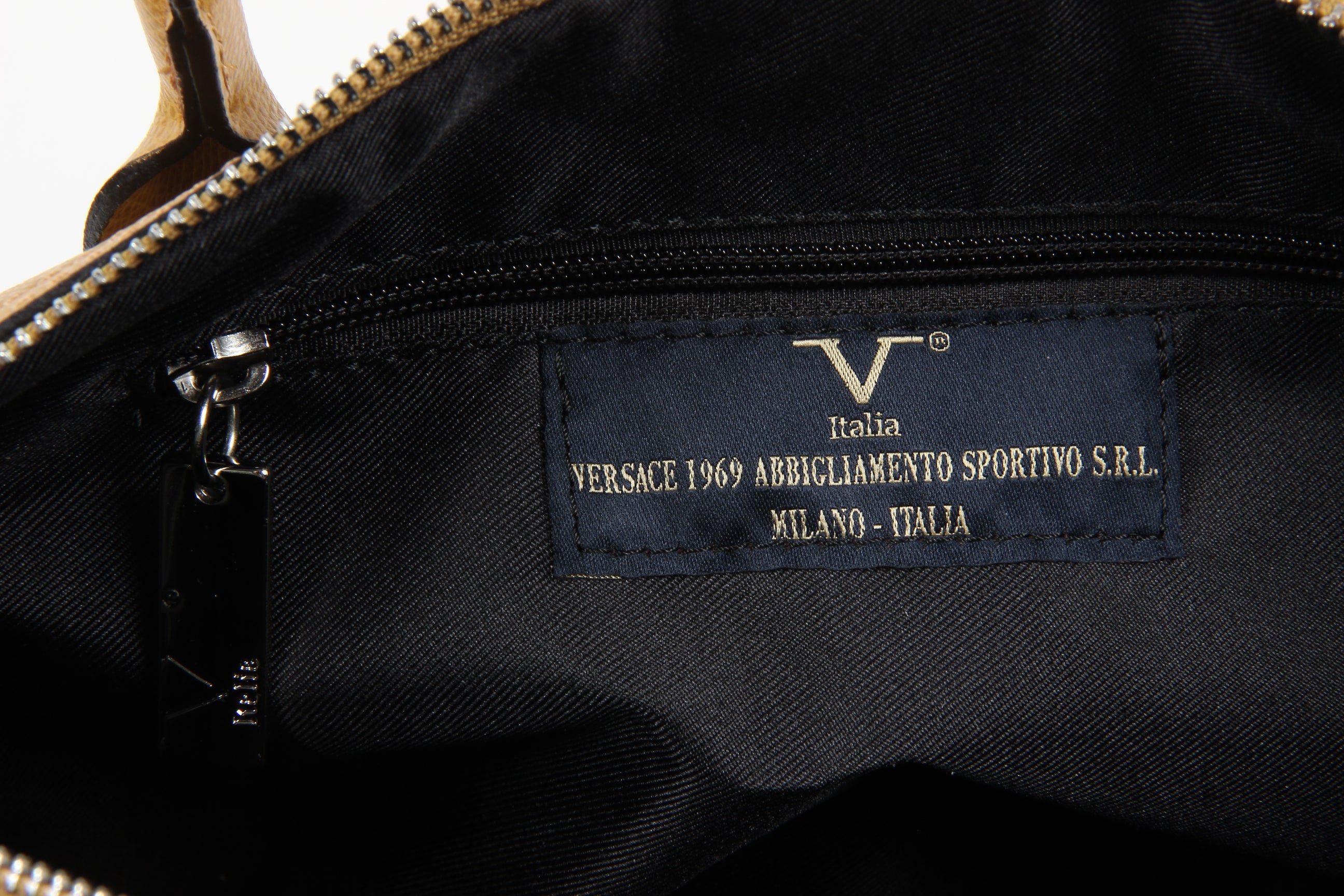 V 1969 Italia Borsa da donna V014 S SENAPE