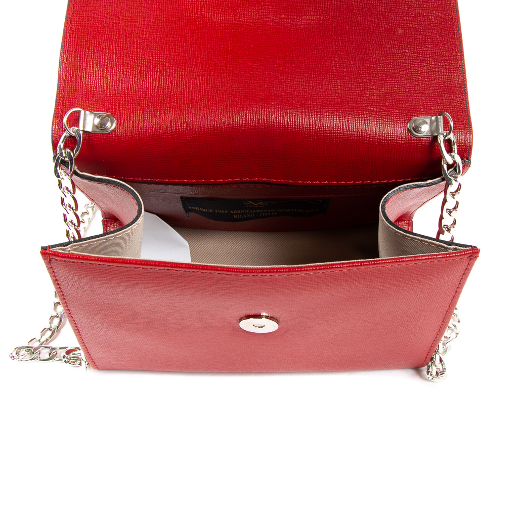 V 1969 Italia Borsa da donna rossa GENNY
