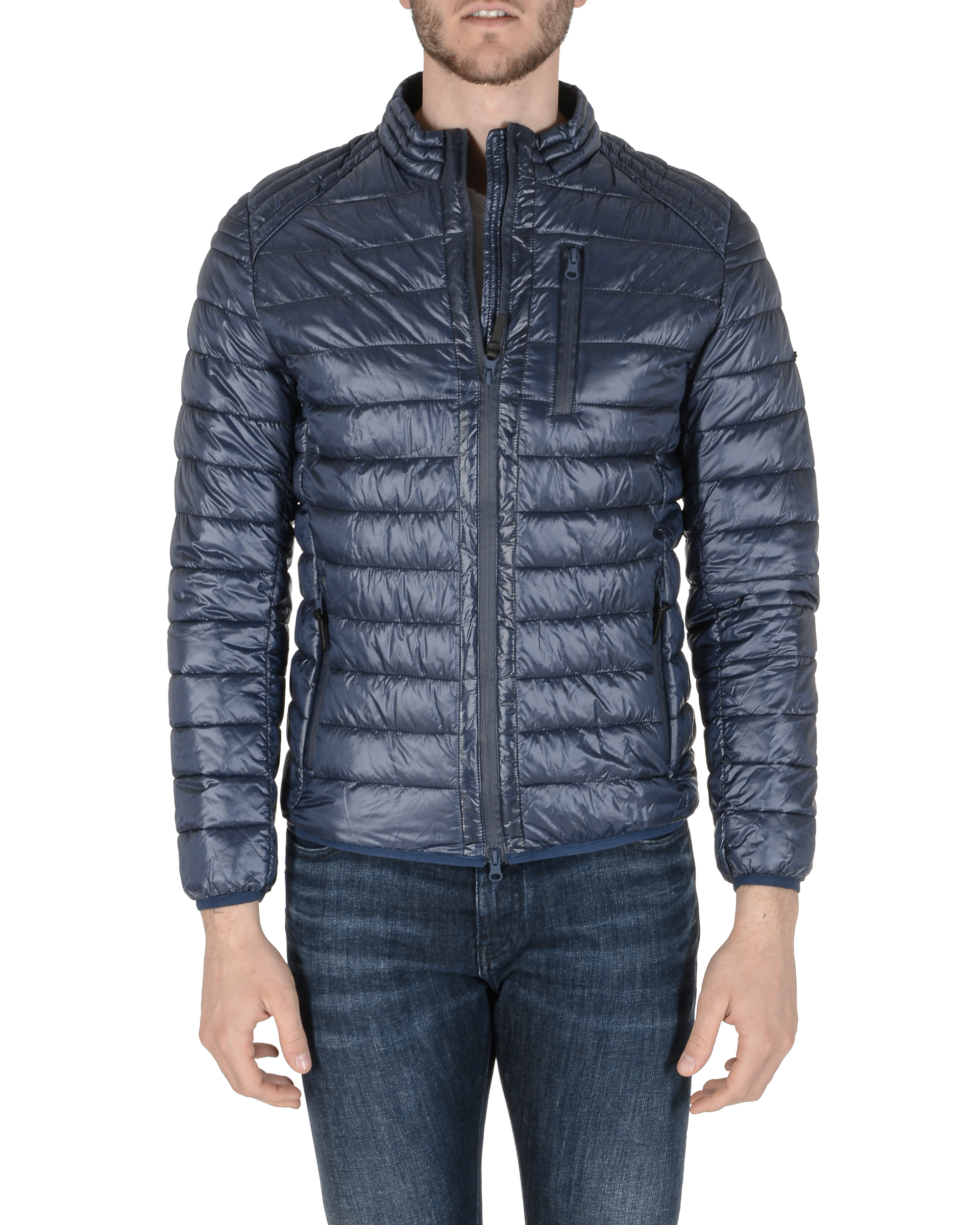 19V69 Italia Giacca da uomo blu navy RICHARD BLU NAVY