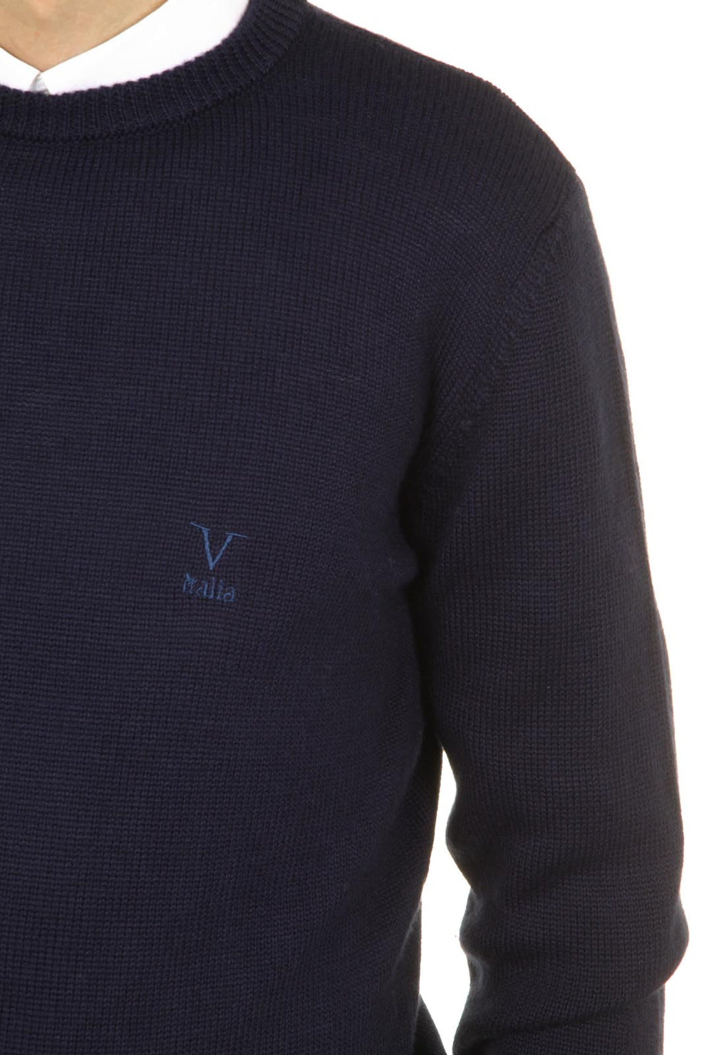 V 1969 Italia maglione girocollo uomo 9802 GIROCOLLO BLU NAVY