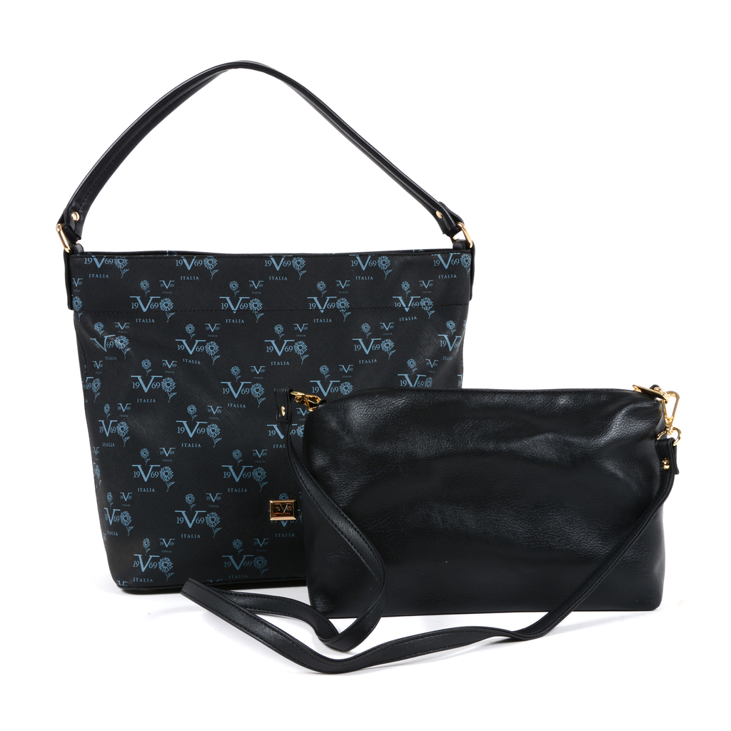 V 1969 Italia Borsa da donna nera SALVADOR