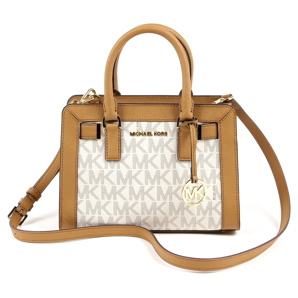 Borsa a mano da donna Michael Kors DILLON 35T7GAIS1B VANIGLIA ACRN