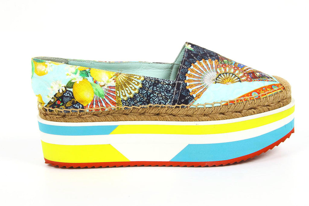 Espadrillas da donna Dolce & Gabbana C18990 AF487 8R833