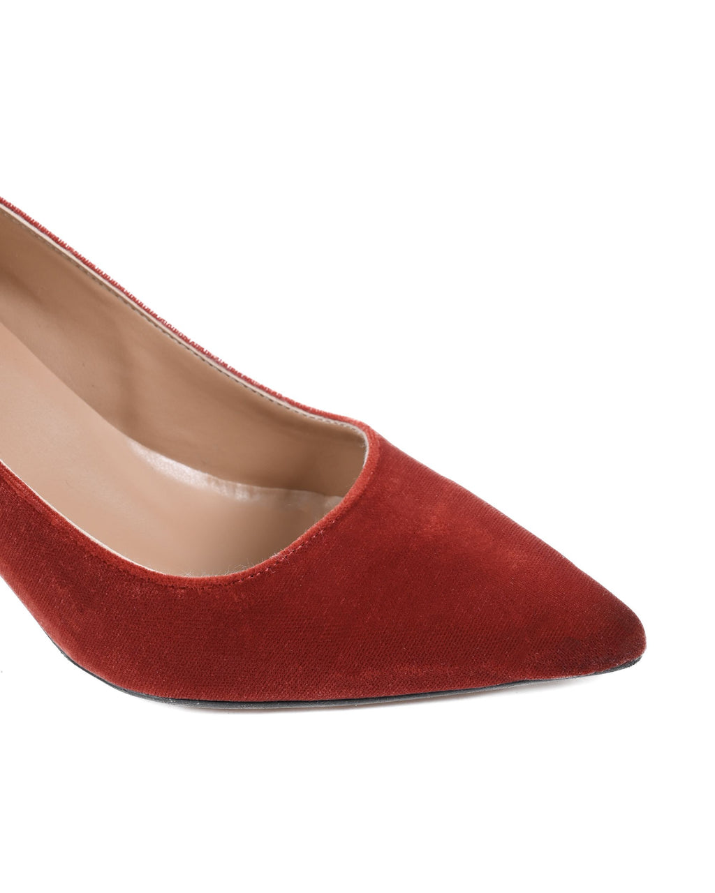 Décolleté Donna 19V69 Italia Rosso INES65 VELLUTO GRANATA