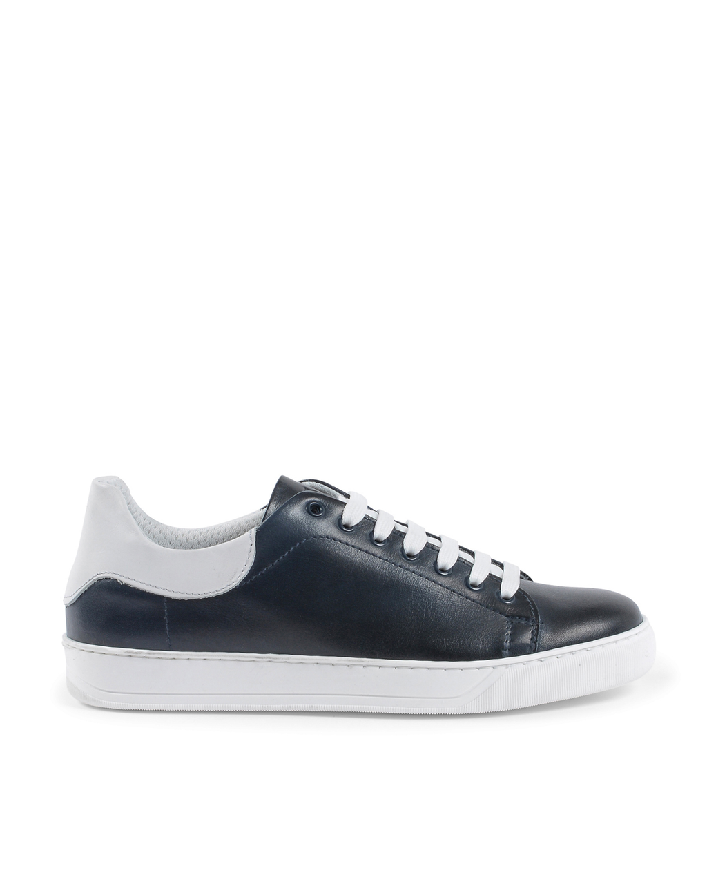 Sneaker Uomo 19V69 Italia Blu Bianco 2120 CRUST BLU PELLE BIANCO