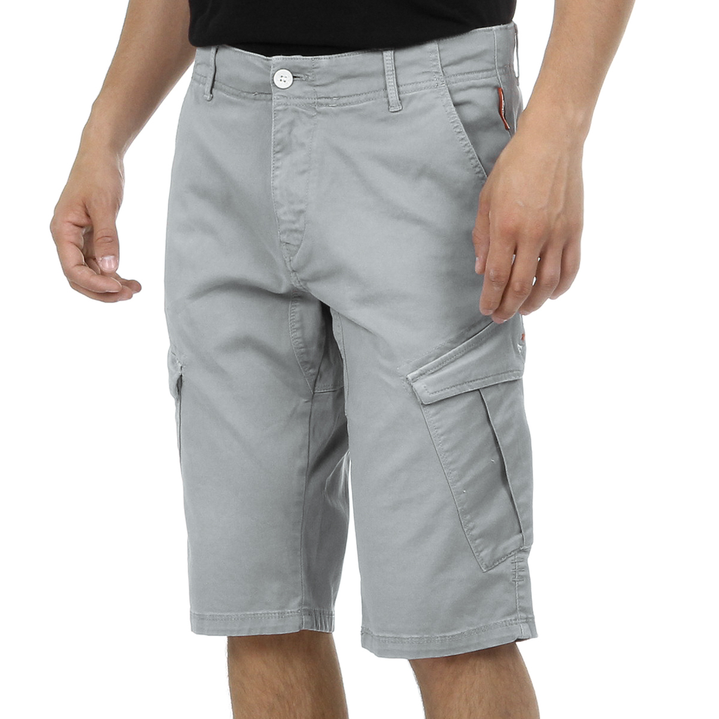 Pantaloncini da uomo Andrew Charles grigio chiaro JAKO