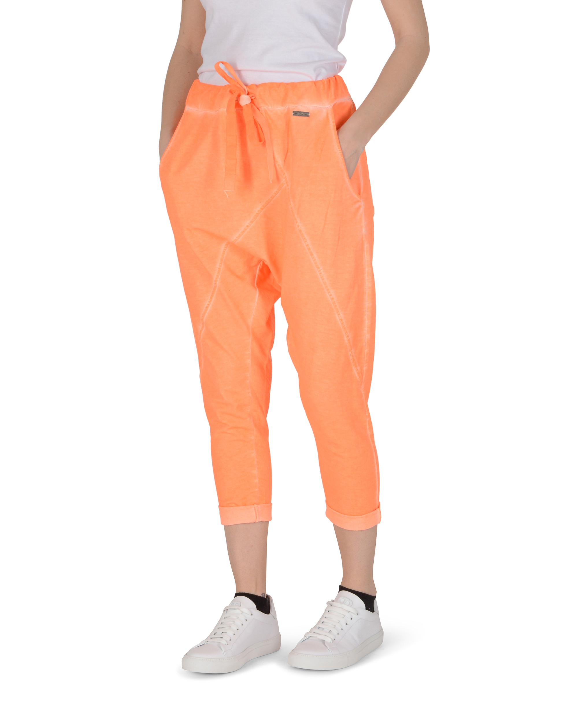 19V69 Italia Pantaloni da donna arancioni FUNKY ORANGE