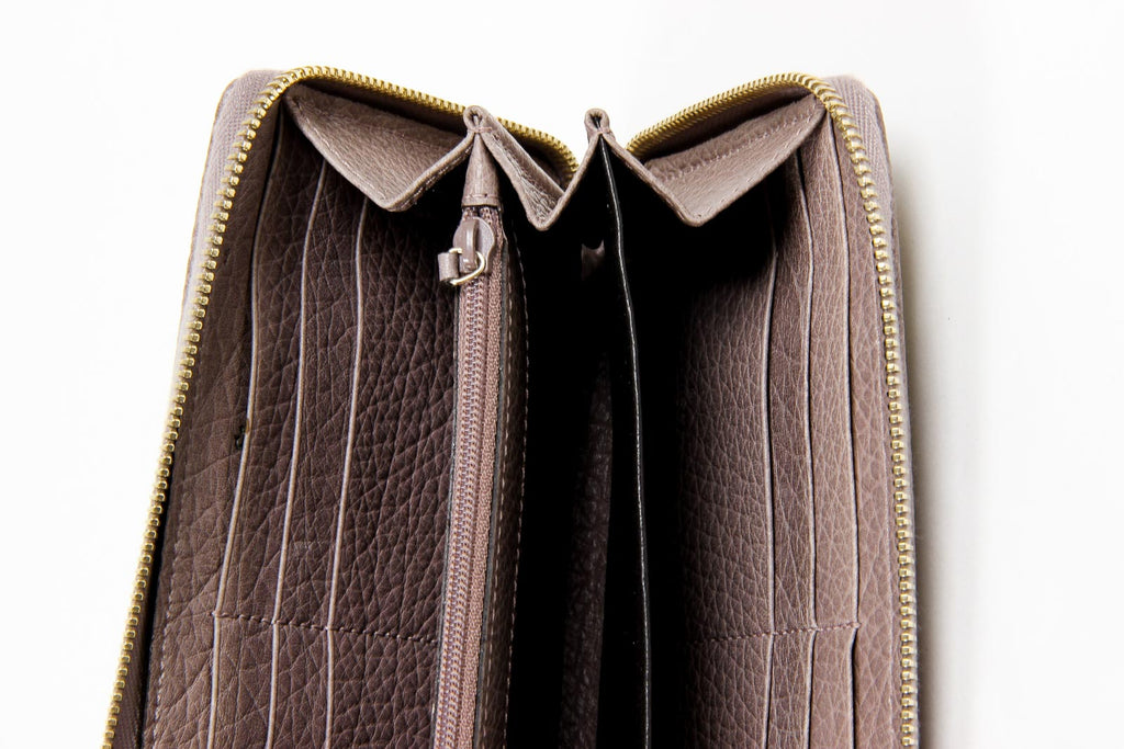 Borsa Gucci da donna in tela GG con frange di bambù e cerniera