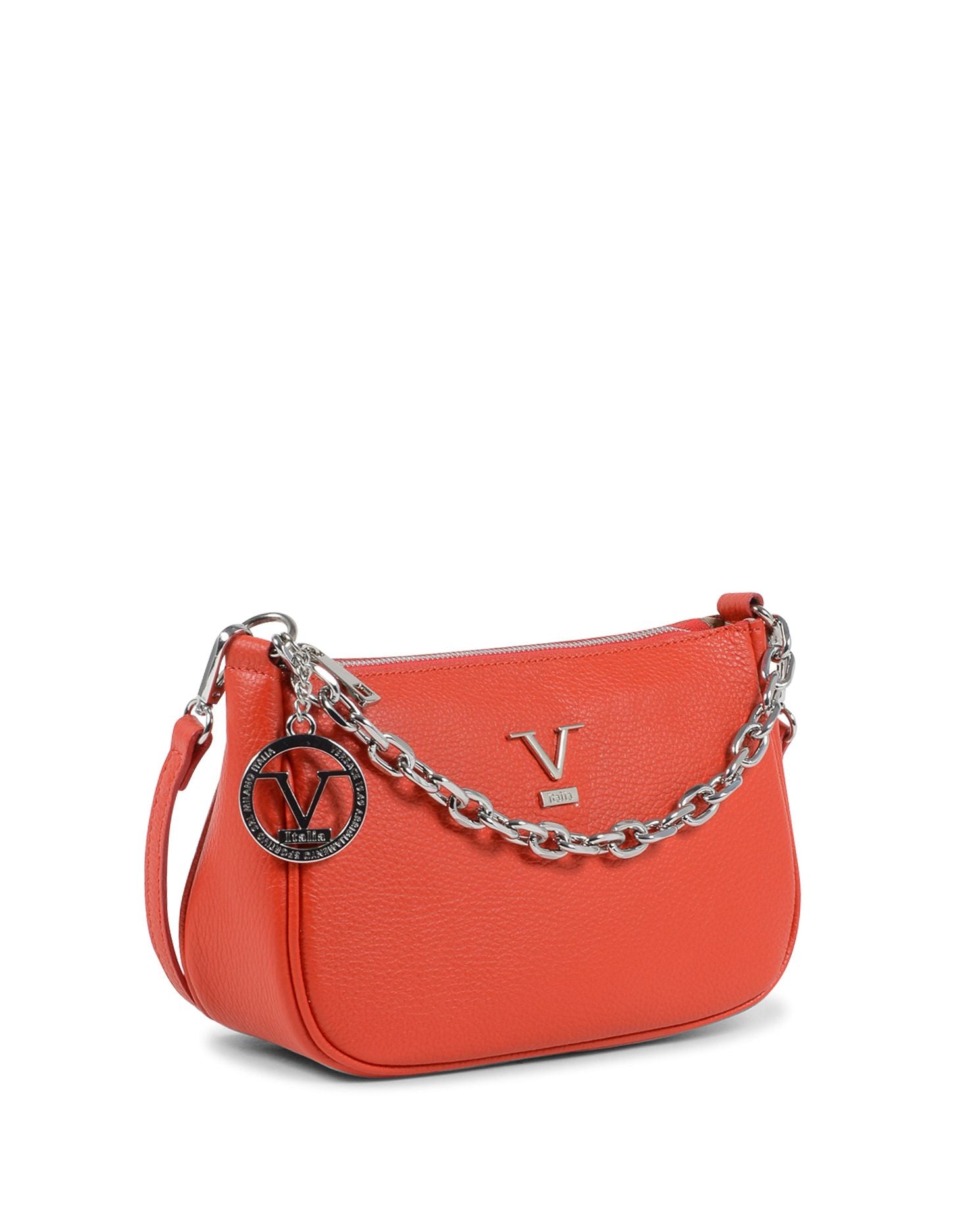 Borsa mini da donna V Italia Rossa VE1735 DOLLARO ROSSO