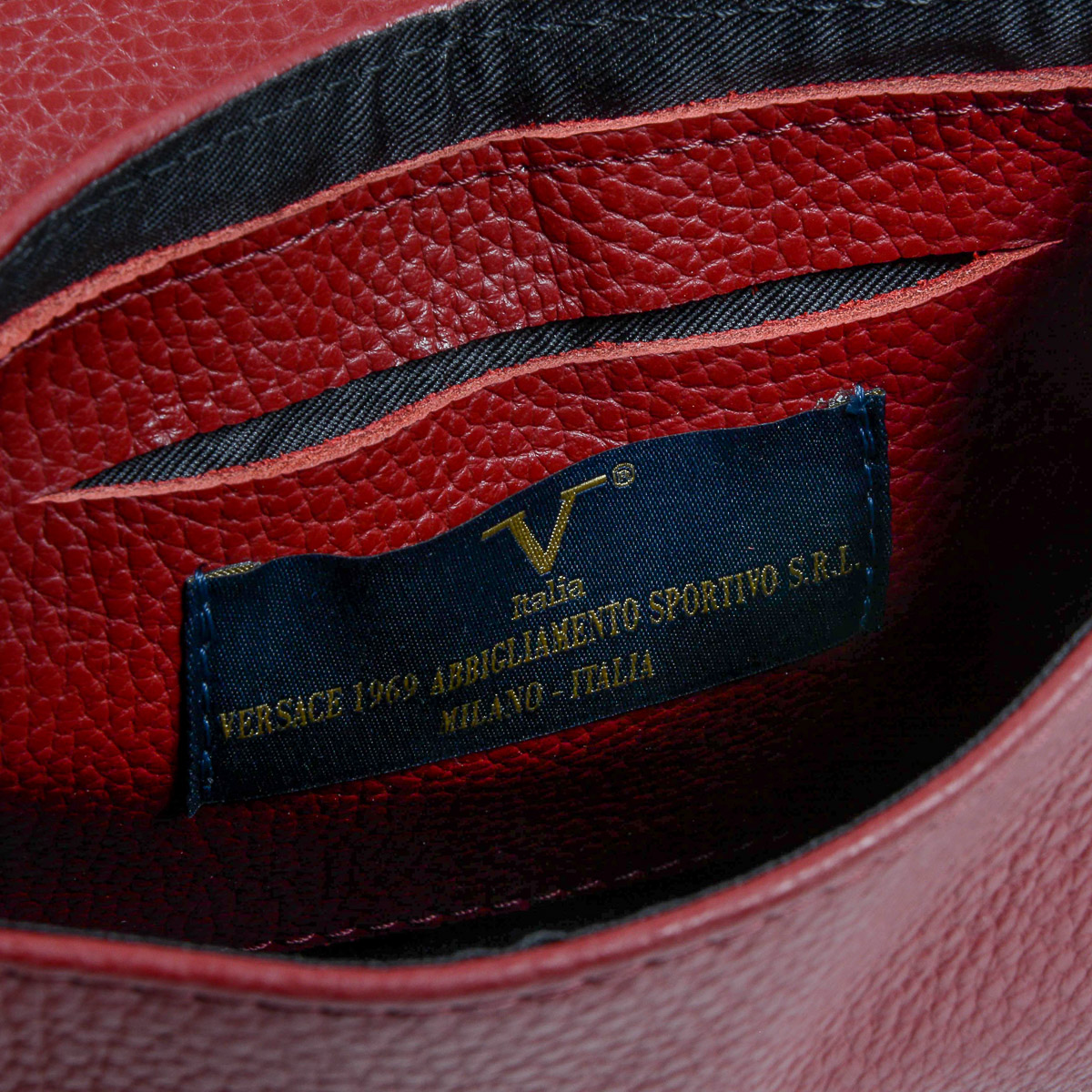 V 1969 Italia Borsa da donna Bordeaux DUBLINO