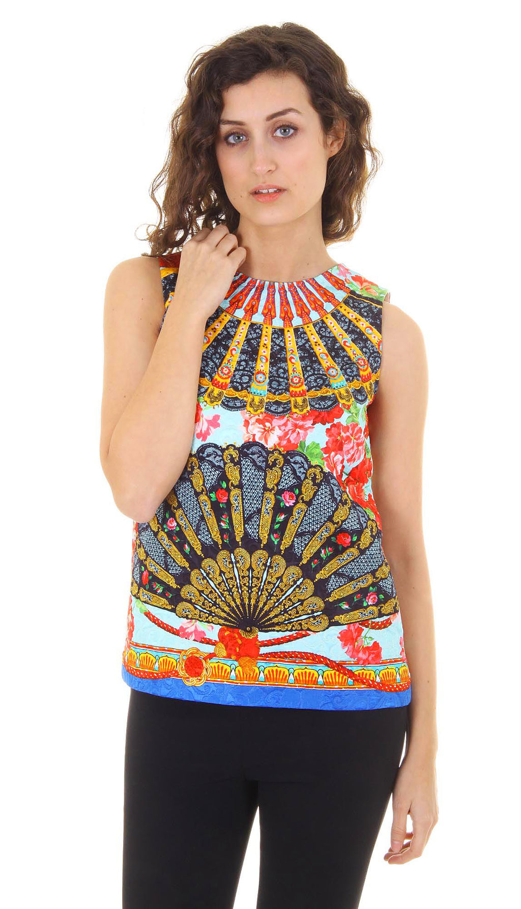 Canotta da donna Dolce & Gabbana F7M57T FPMQV X0800