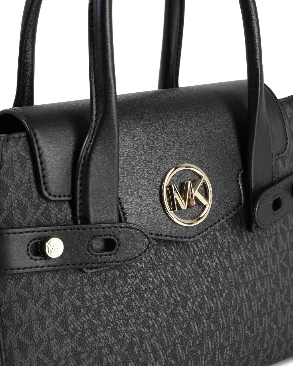 Borsa a mano media con patta Michael Kors 35S2GNMS5B Nero Multi