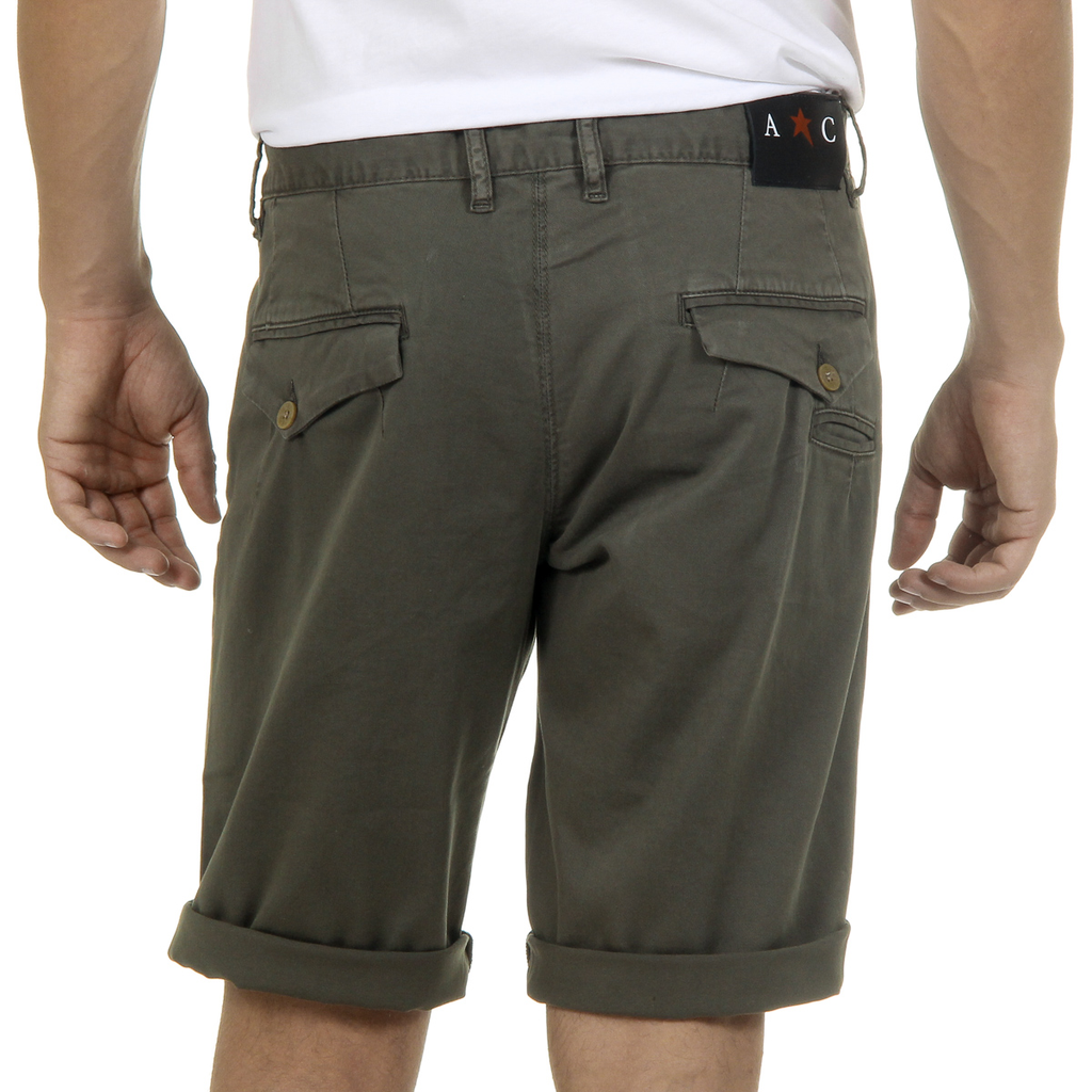 Andrew Charles Pantaloncini da uomo verdi SADECK