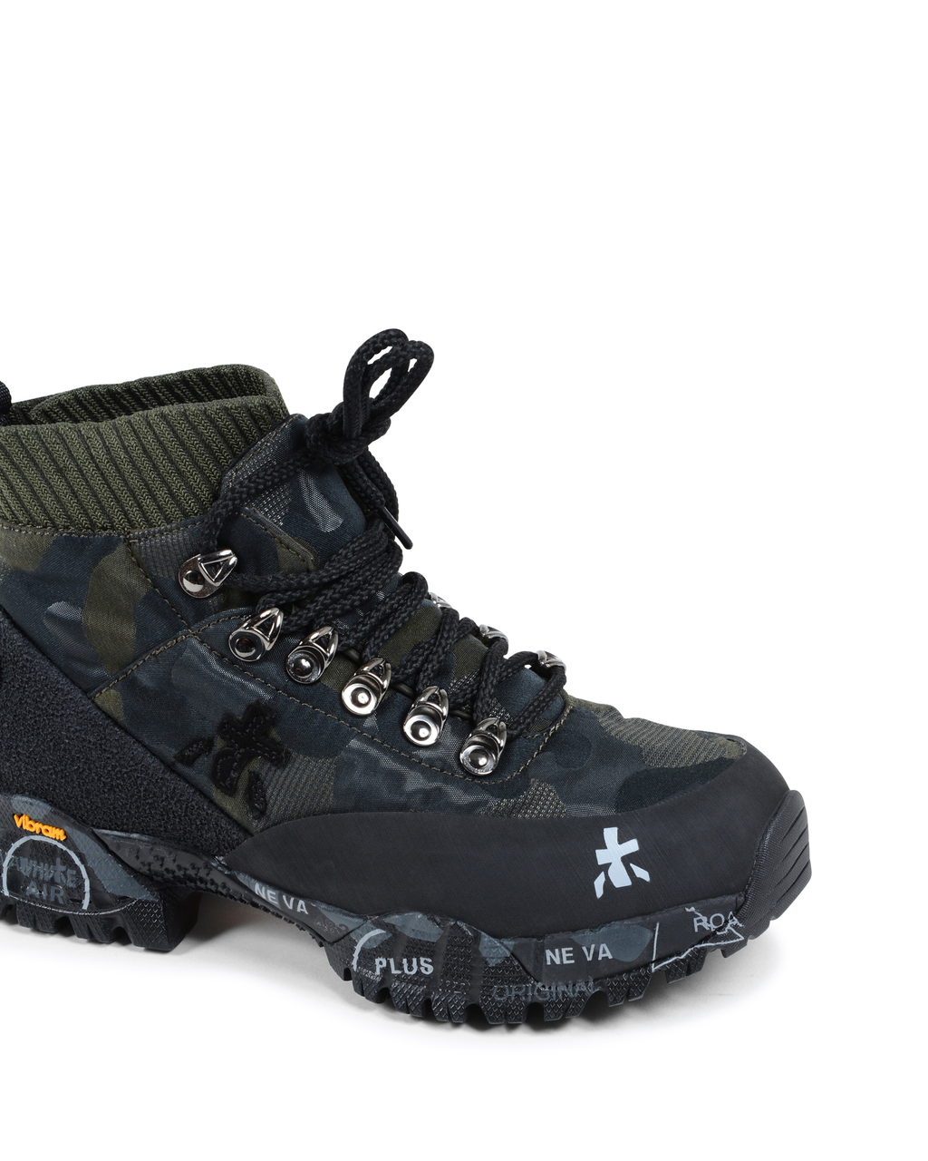Premiata Sneaker da trekking da donna verde militare LOUTRECK 124