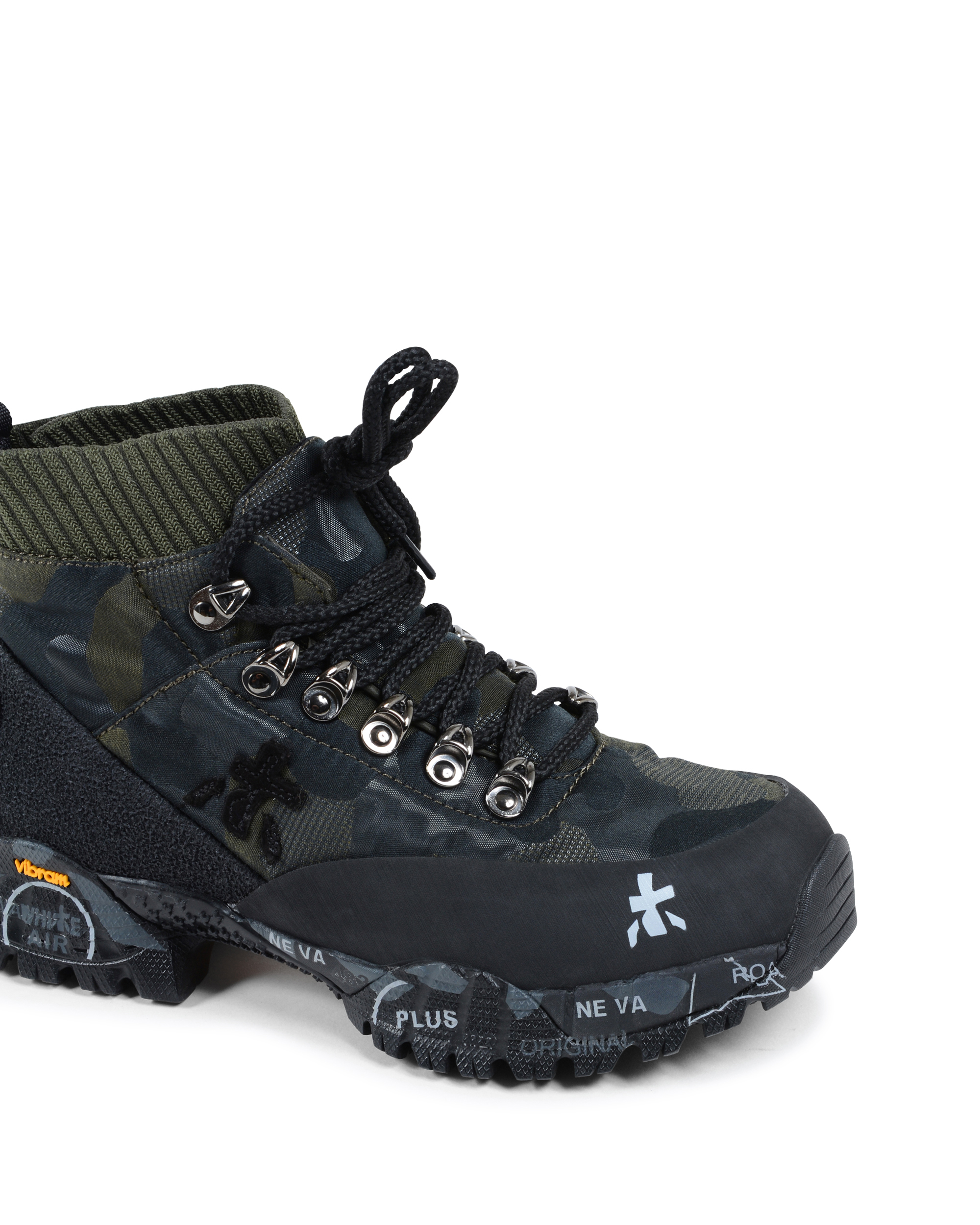 Premiata Sneaker da trekking da donna verde militare LOUTRECK 124