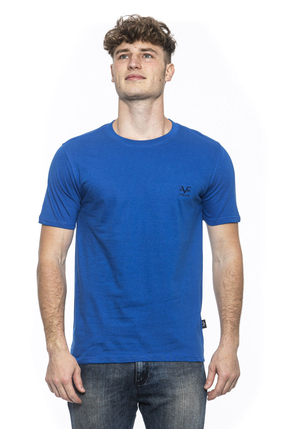 19V69 Italia T-Shirt Uomo Blu ERIC ROYAL BLUE