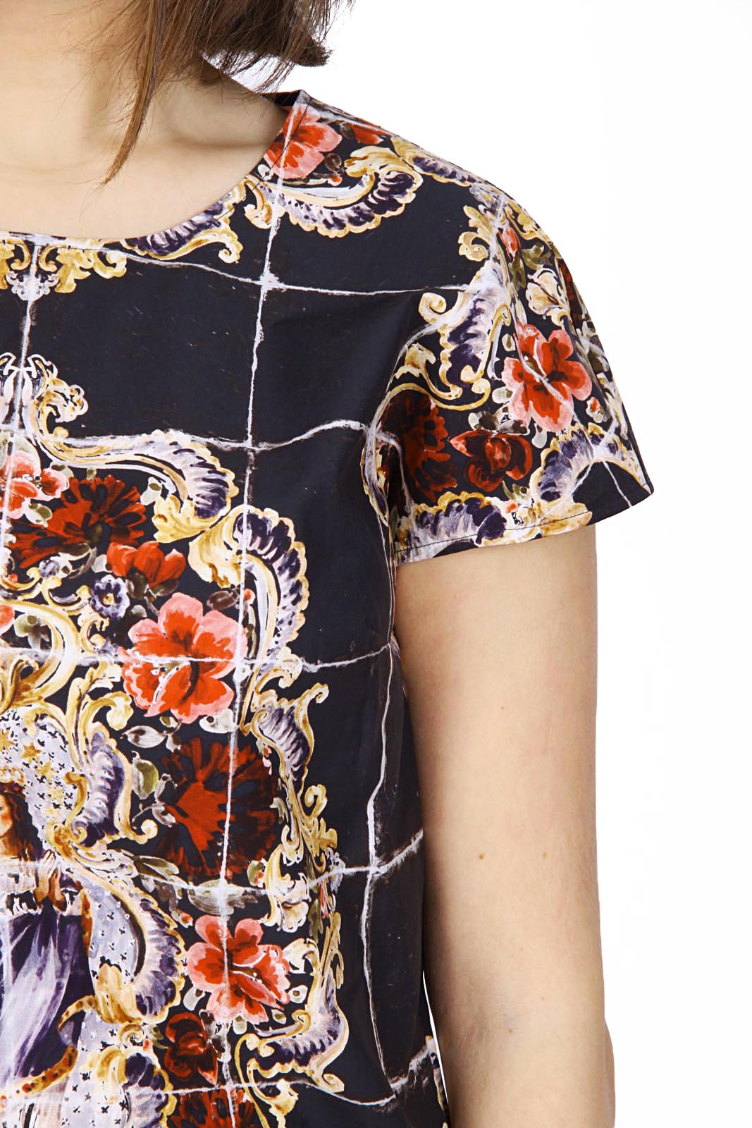 Dolce & Gabbana top da donna a manica corta F7Q08T FP5J9 X0800