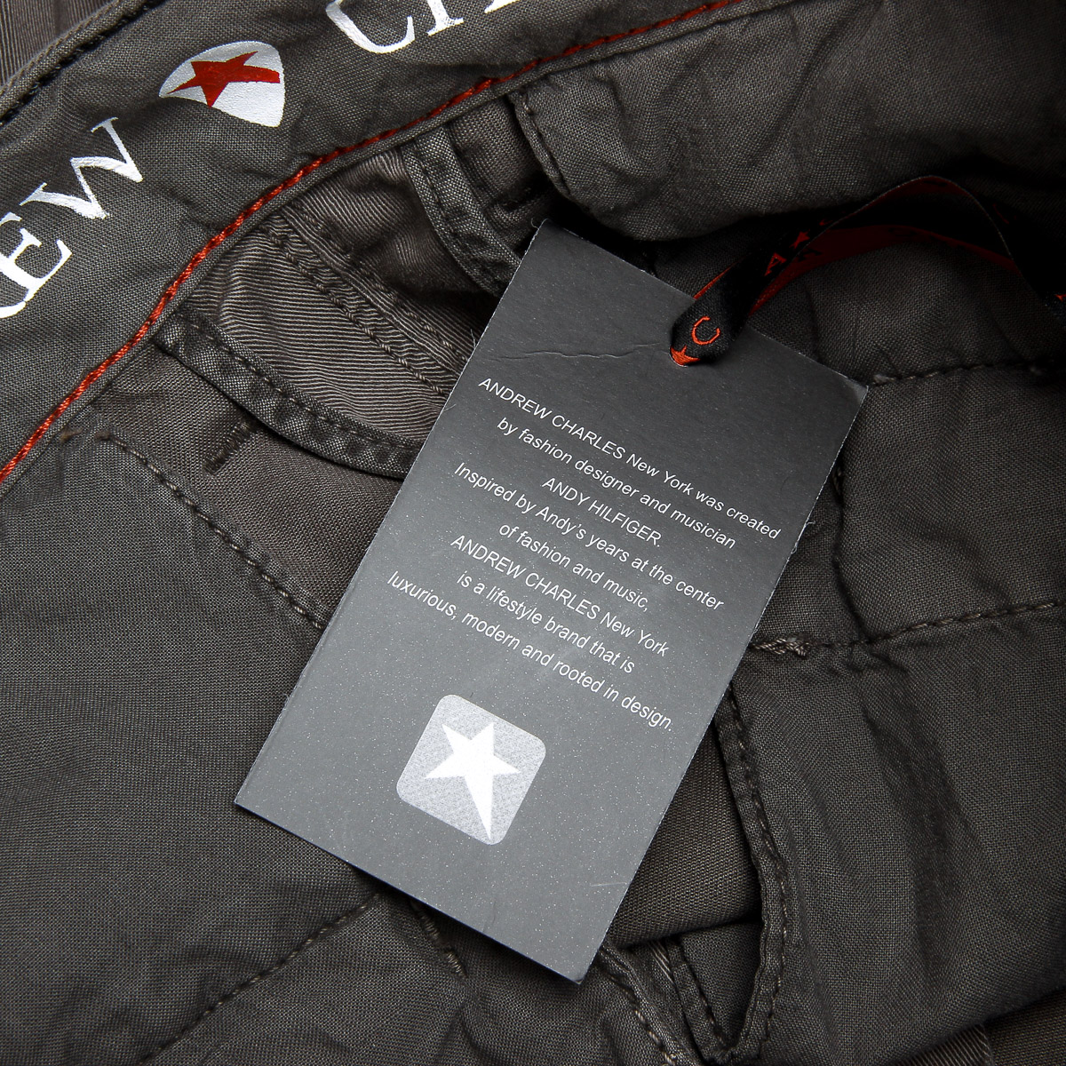 Andrew Charles Pantaloncini da uomo marroni SADECK