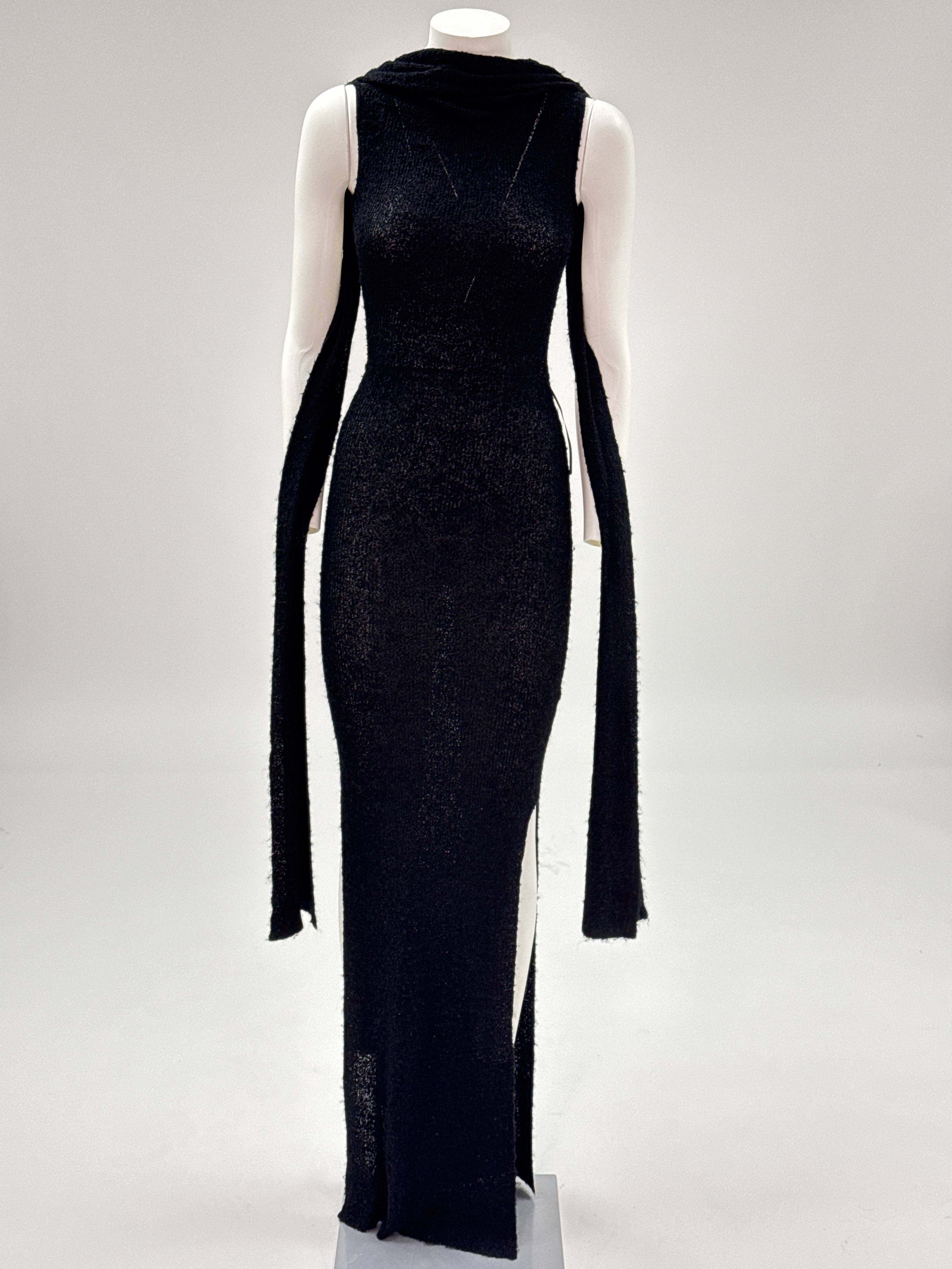 Abito da donna Aya Muse AMPF2402 NERO