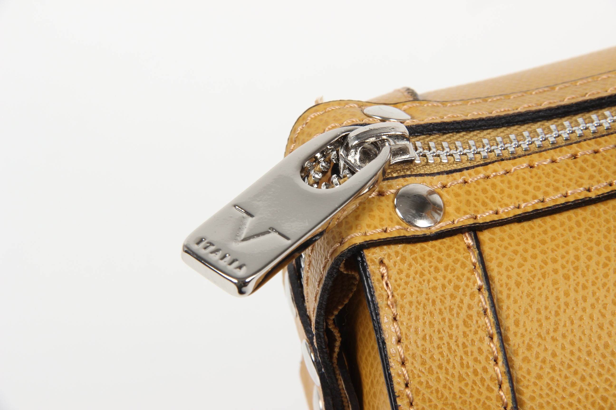 V 1969 Italia Borsa da donna V014 S SENAPE