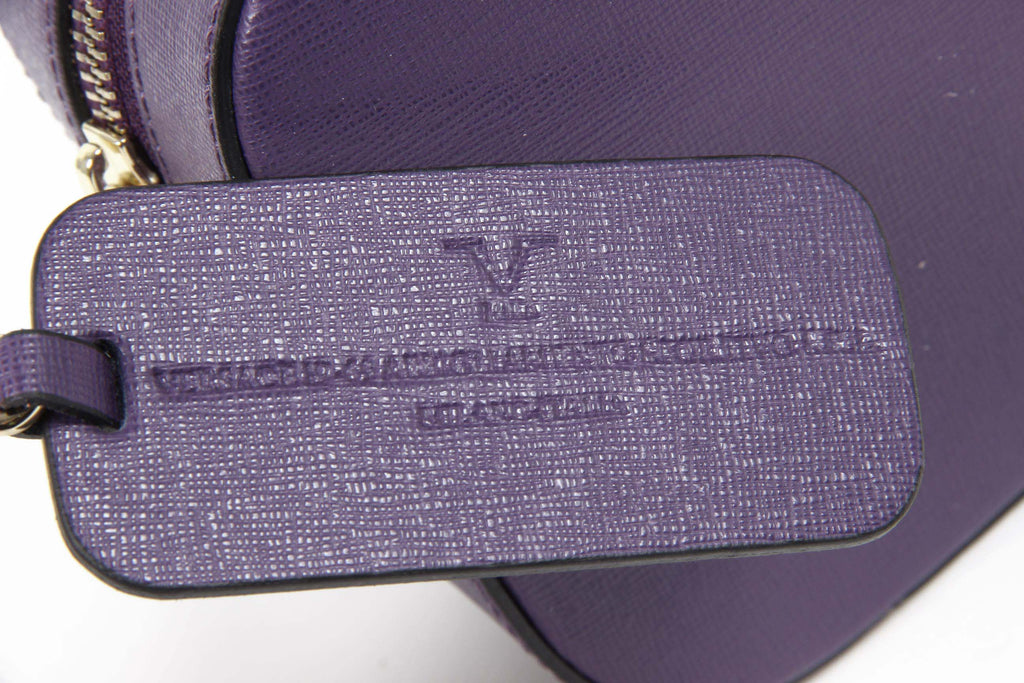 V 1969 Italia Borsa da donna V001 SAFFIANO VIOLA