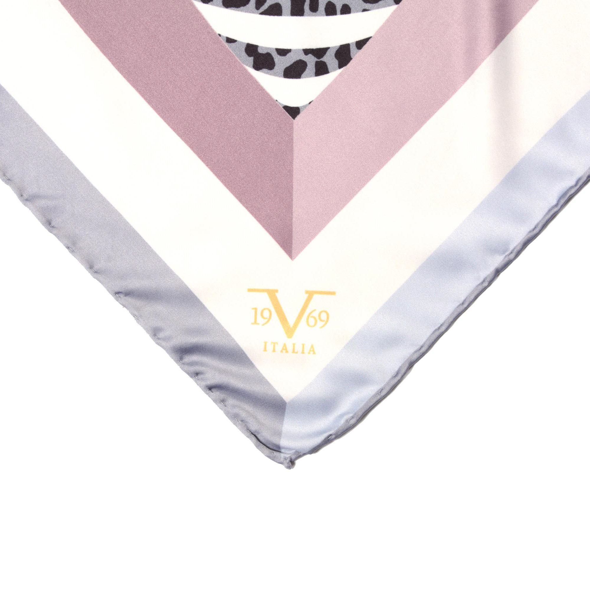 V 1969 Italia Foulard Donna Multicolore VIOLA