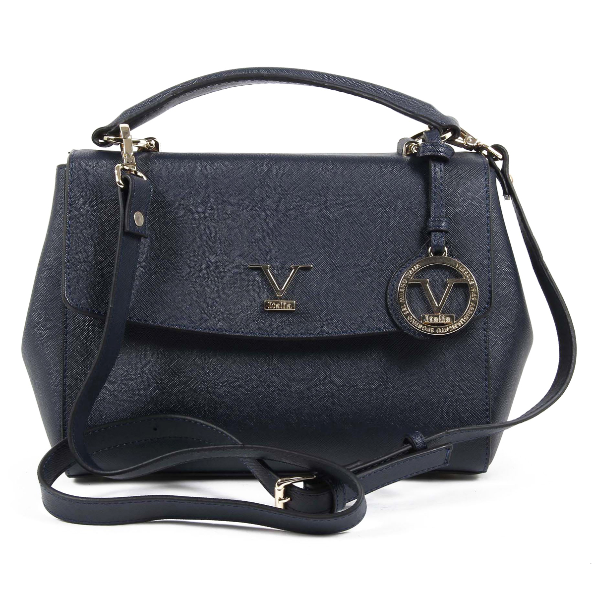 V 1969 Italia Borsa da donna VE09 BLU NAVY