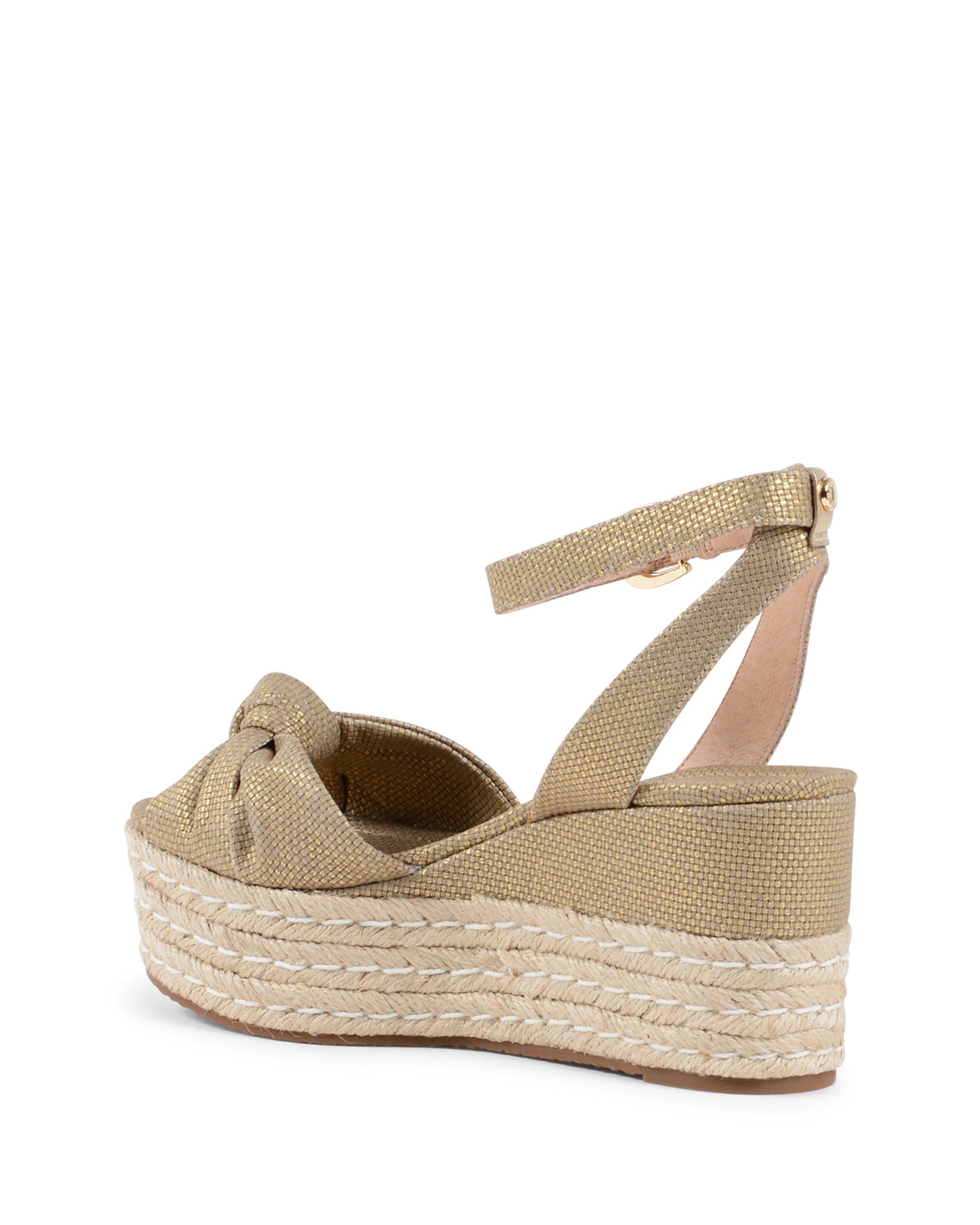 Sandalo con plateau da donna Michael Kors Oro MAXWELL