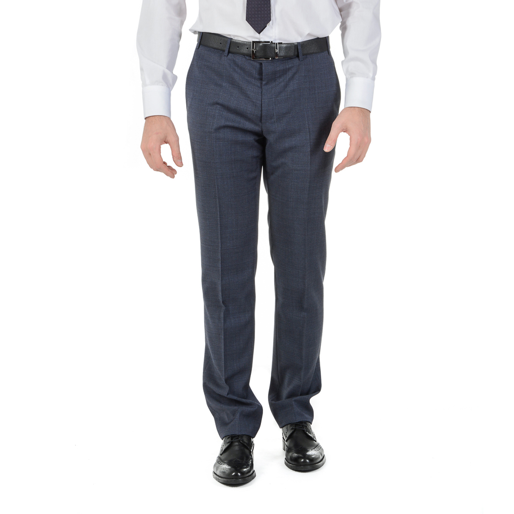 Abito da uomo Corneliani maniche lunghe blu scuro Super 130's