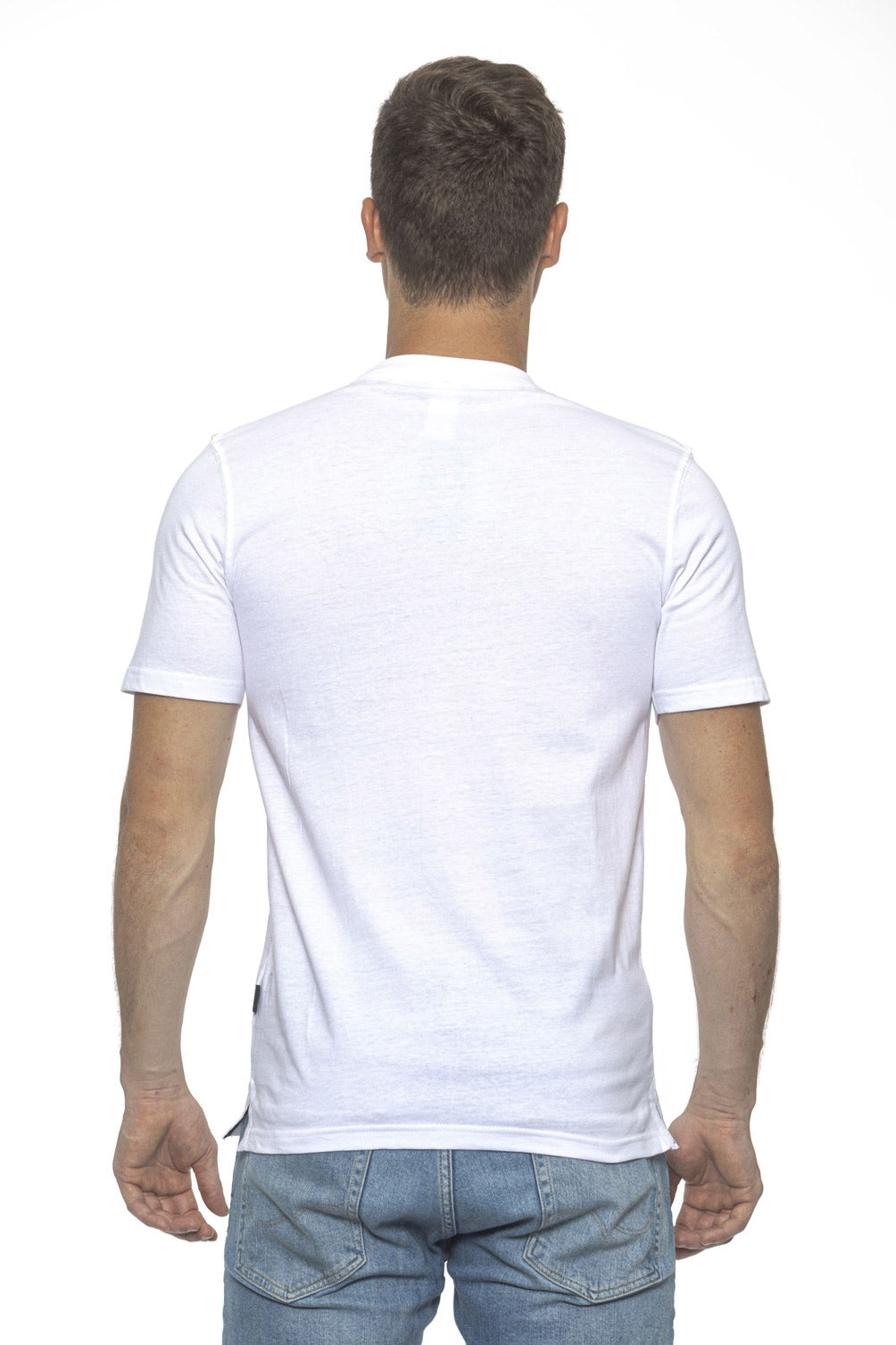19V69 Italia T-Shirt Uomo Bianca IVAN WHITE