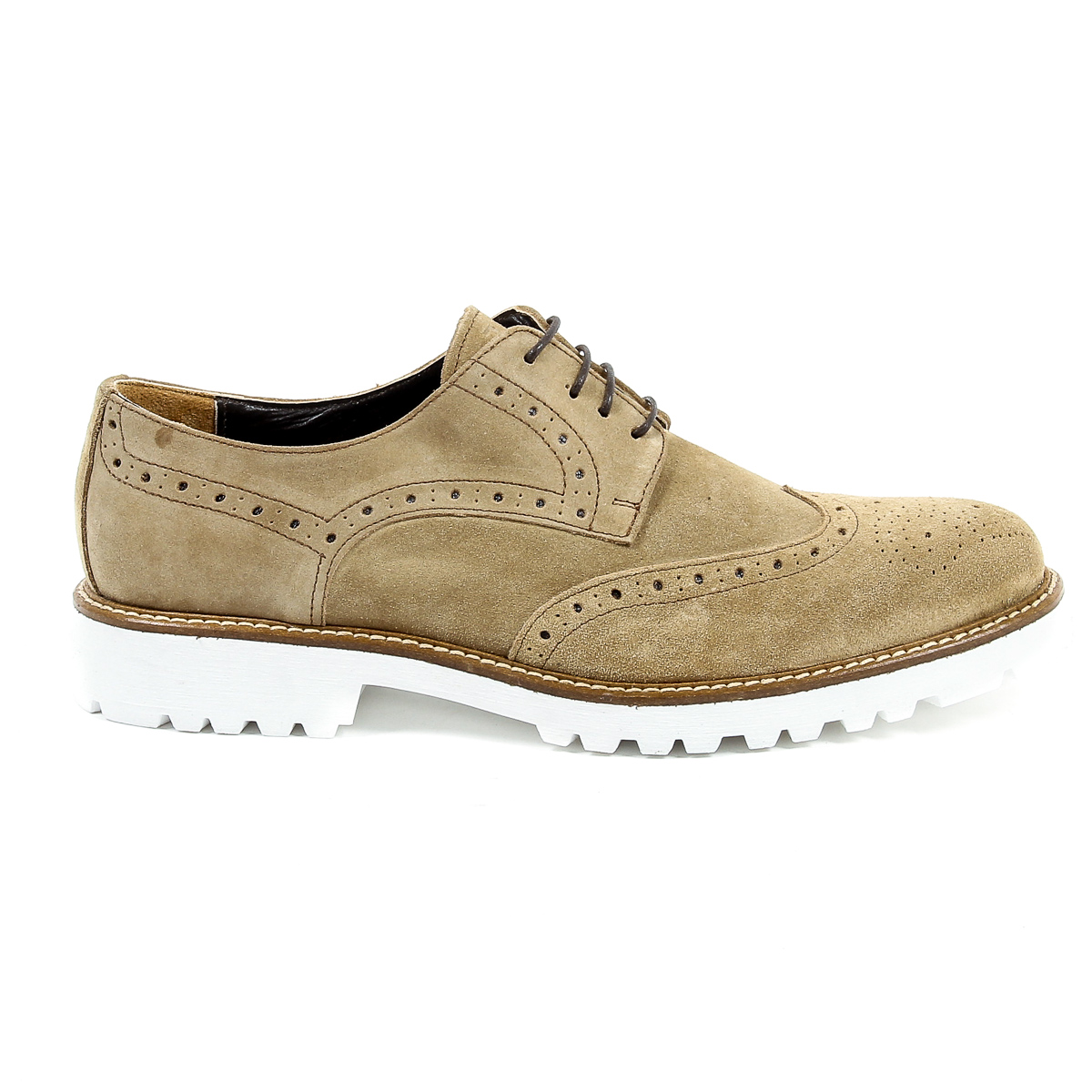 V 1969 Italia Scarpa Oxford Brogue da uomo