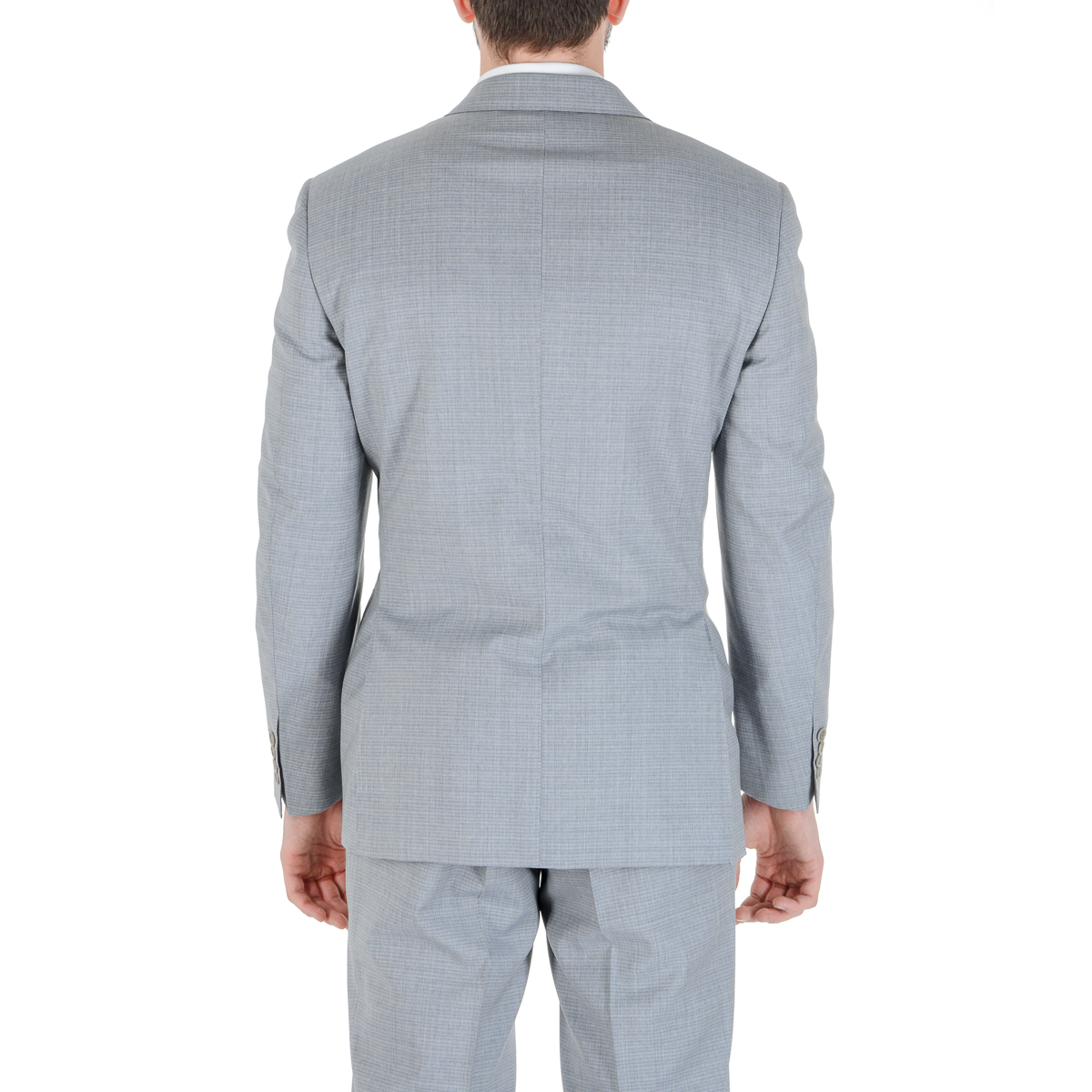 Abito da uomo Canali maniche lunghe grigio chiaro