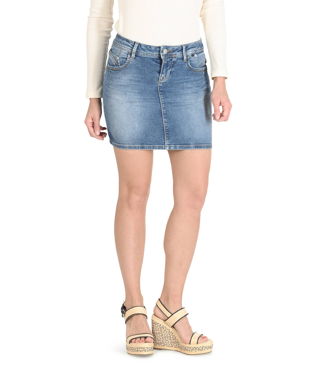 Gonna in denim da donna LTB 60302 53673 ADREA