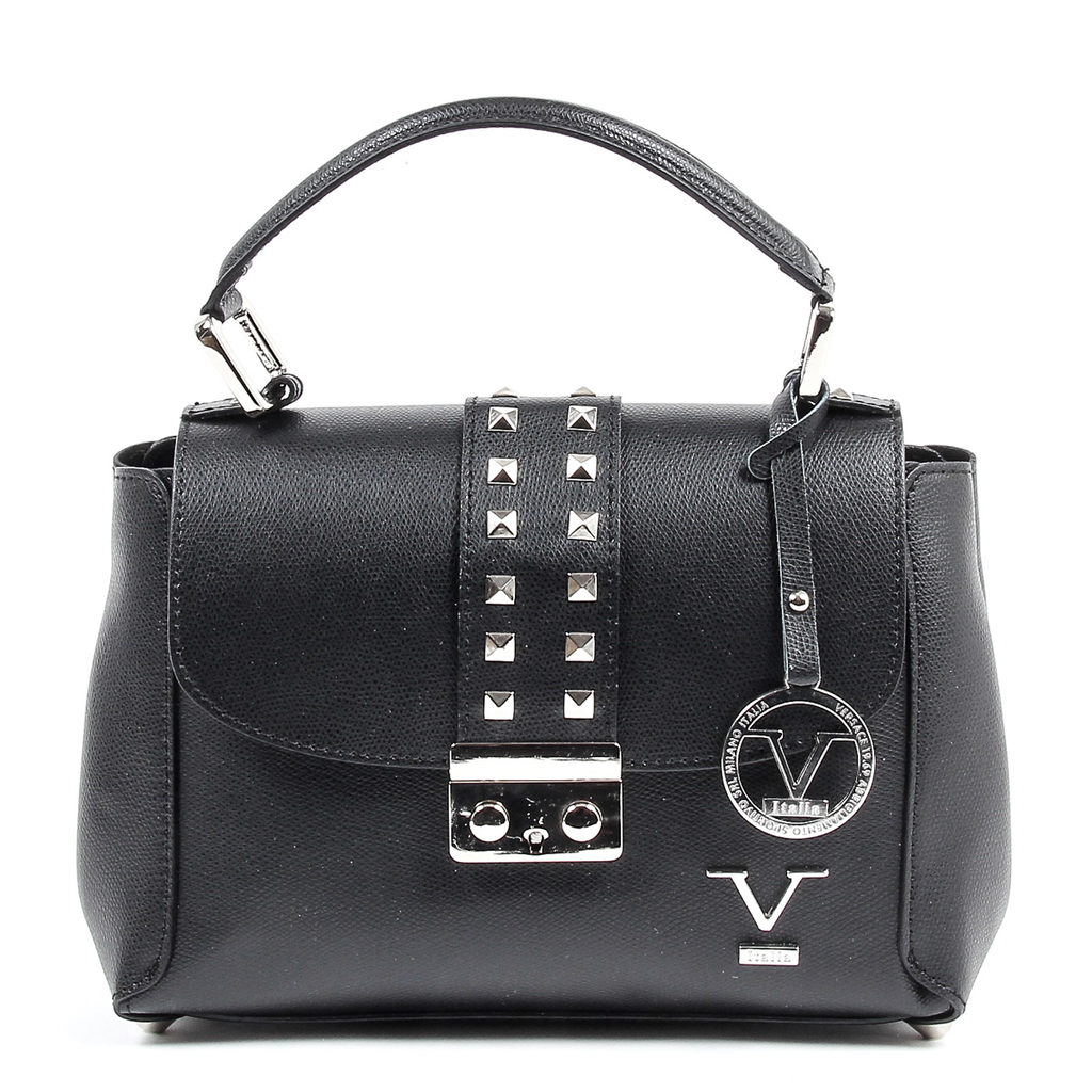 Borsa da donna V 1969 Italia V020-S PALMELLATO NERO
