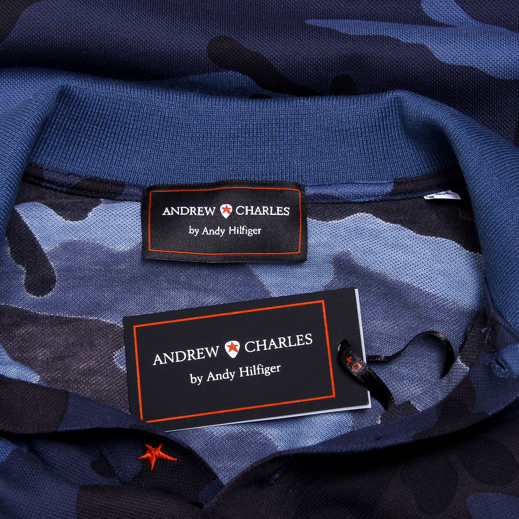 Andrew Charles Polo da uomo a maniche corte multicolore STEVE